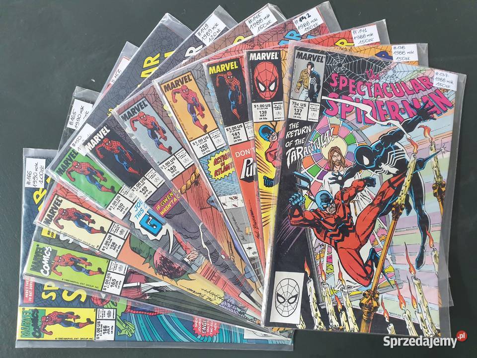 The Spectacular SpiderMan zestaw 10 komiksów