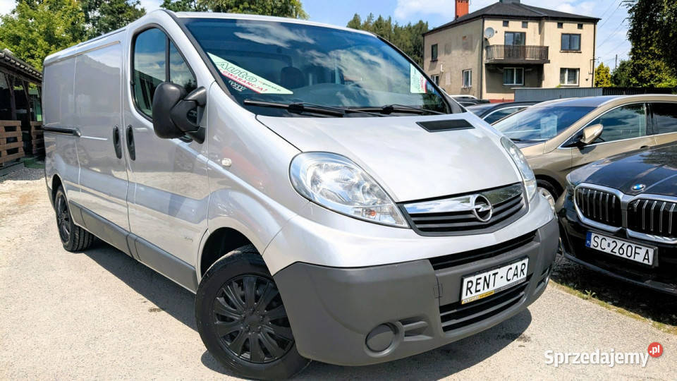 Opel Vivaro Long 20D115 Ciężarowy 3Osoby welurowa tapicerka Częstochowa