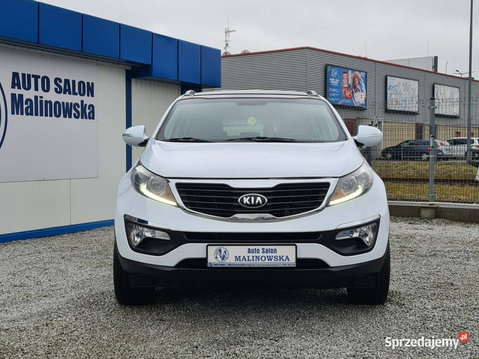 Kia Sportage Szyberdach Navi PDC Kamera Led biały Wągrowiec
