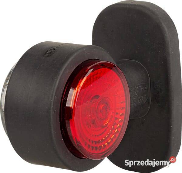 Lampa obrysowa LED okrągła 1224V przykręcana Waś małopolskie Kamionna