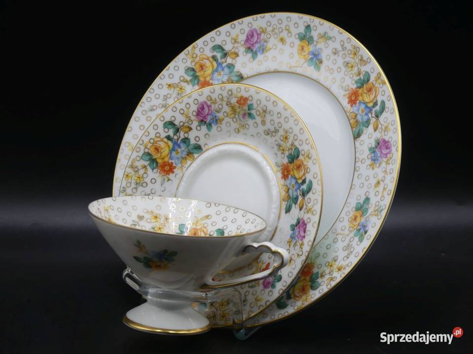 Komplet śniadaniowy Sorau Żary 1928 45 UNIKAT Poznań
