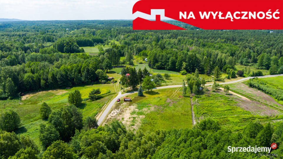 Działka budowlana 36 arów Pogórska Wola sprzedam