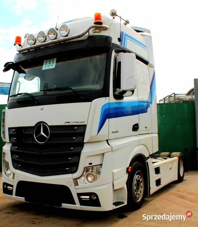 Ciagnik Mercedes pierwszy właściciel mazowieckie Warszawa