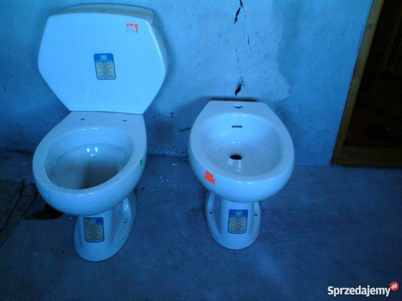 Ceramika łazienkowa komplet nowy bidet kompakt