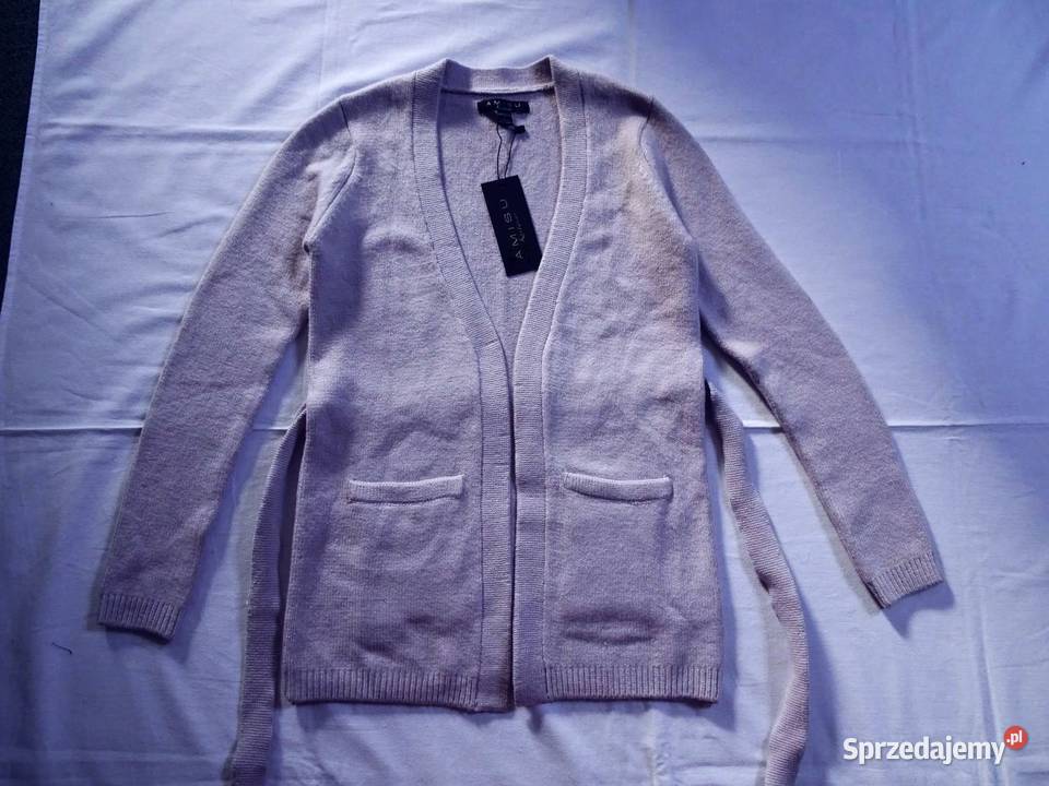Amisu Ciepły sweter Kardigan Nowy 36 S Swetry i golfy Nowy Sącz