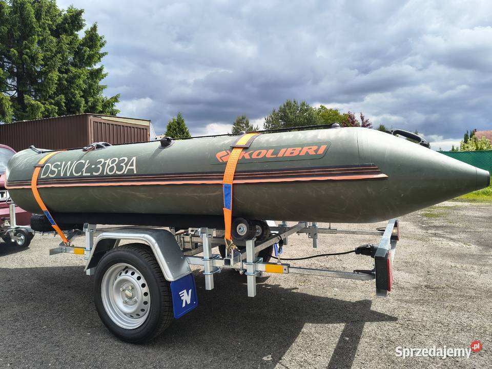 Przyczepa podłodziowa skuter płozy łoża Super wielkopolskie Plewiska sprzedam