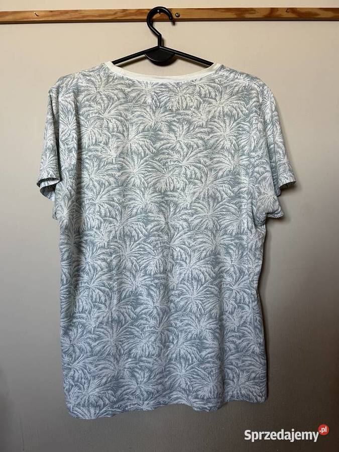 Męska koszulka w palmy EAST WEST M OKAZJA lubelskie Zamość
