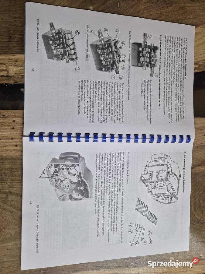 Mz etz 250 instrukcja obsługi książka napraw ddr Złocieniec