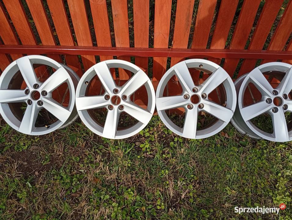 Alufelgi 7jx 16 5x100 et46 oryginał VW audi seat aluminiowe Kałowice