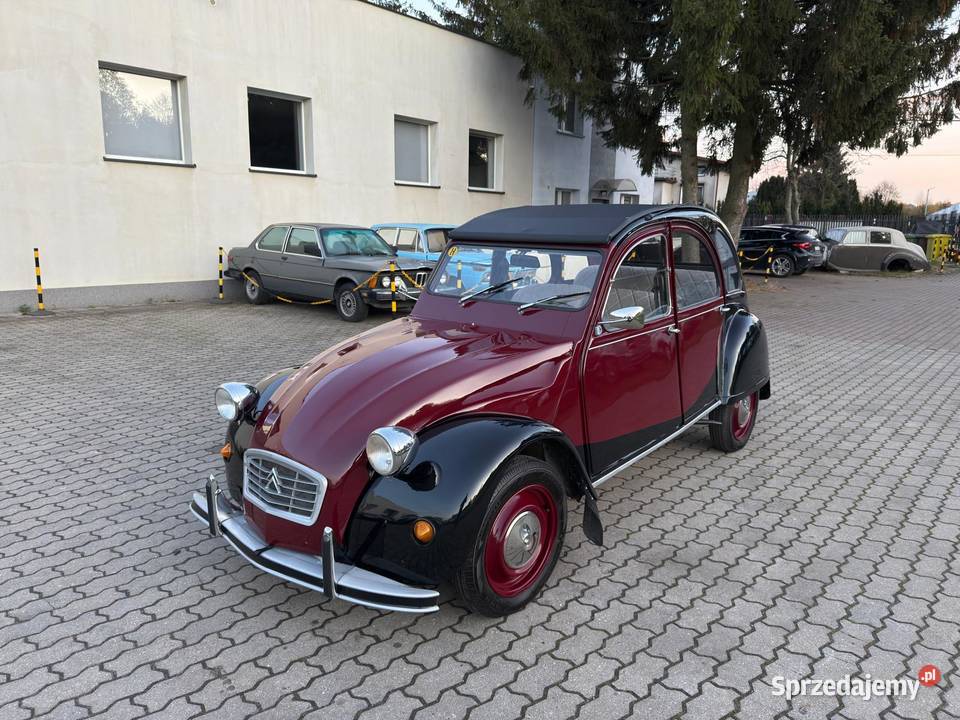 Citron 2CV Charleston 1982 renowacji pełna 602cm3