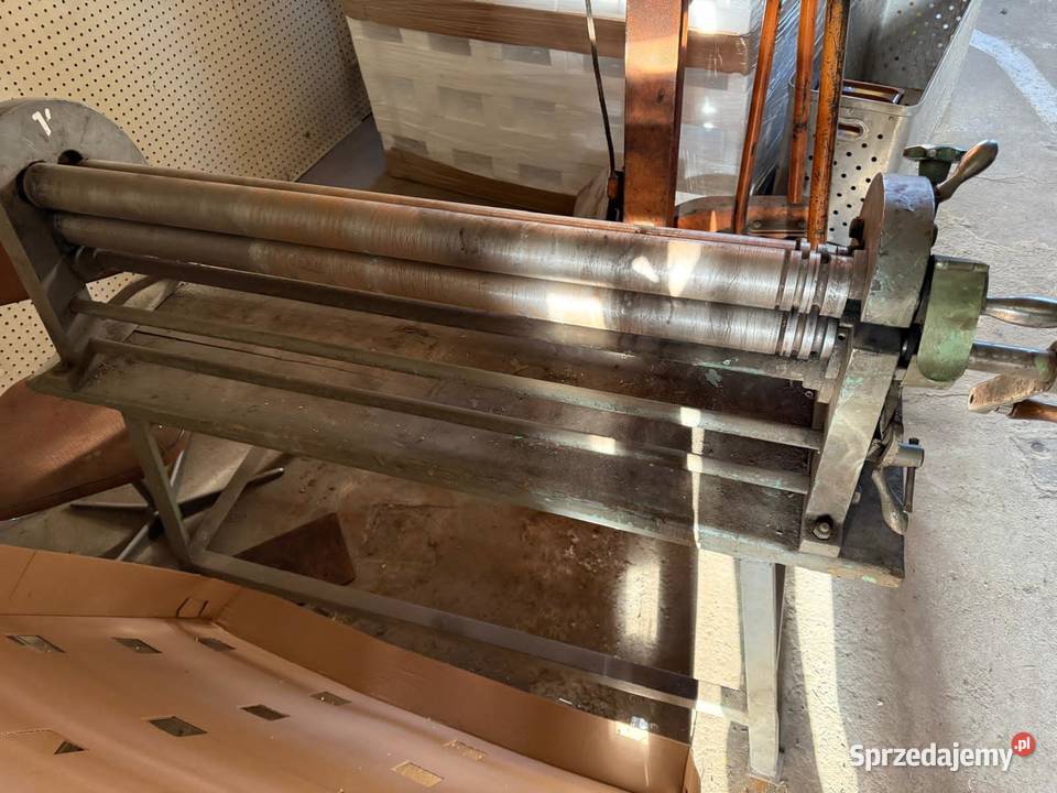 Walcarka do blachy ręczna Wejherowo sprzedam