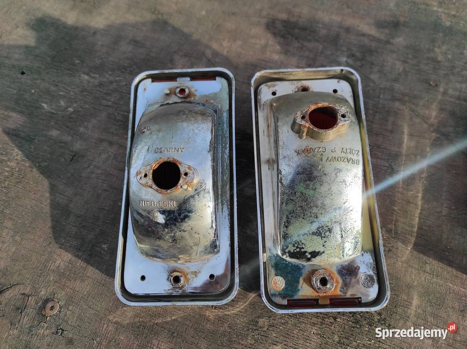 Fiat 125p 6874 Lampy tył Komplet Tanio osobowe mazowieckie