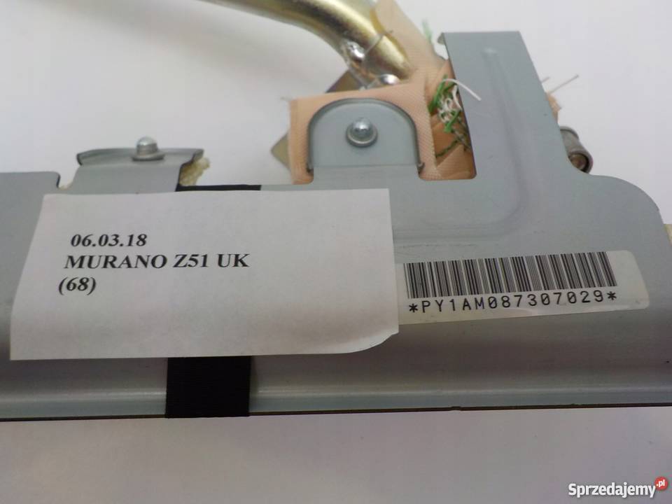 KURTYNA POWIETRZNA LEWA NISSAN MURANO Z51 Nowy Tomyśl