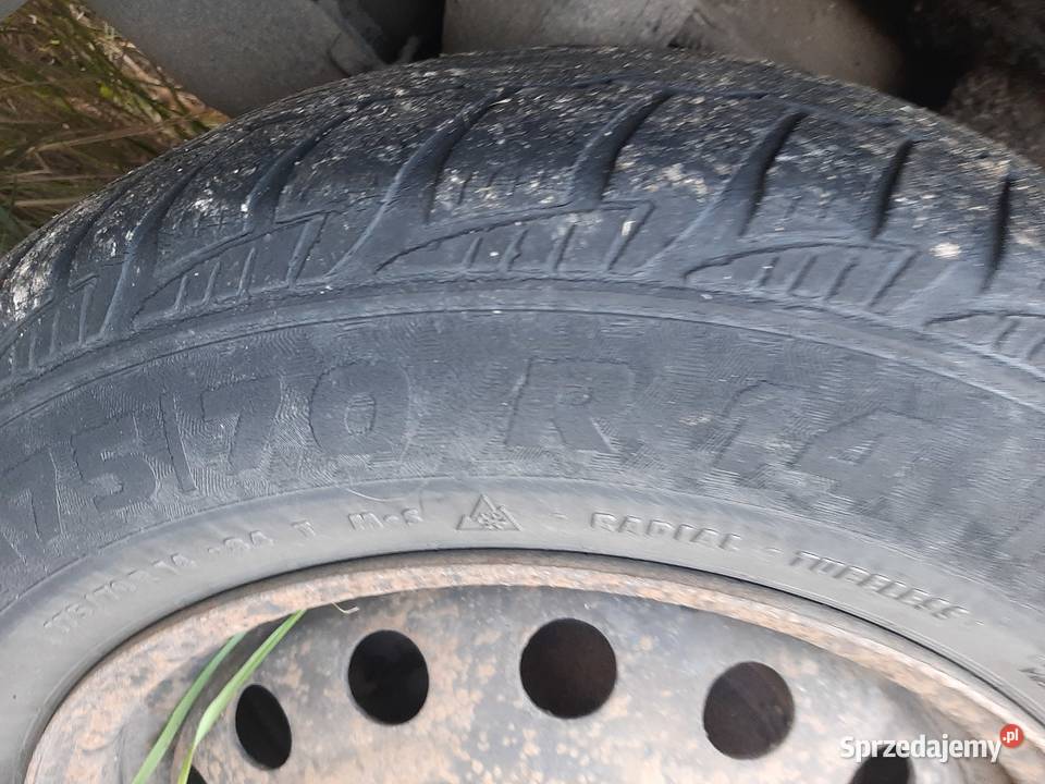 Chevrolet Lacetti Nubira kołą zimowe 4x1143 stalowe Samochodowe Łódź
