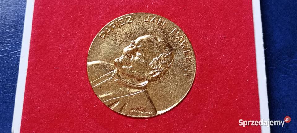 Stare monety Medal JPII Polska 8 Lesko