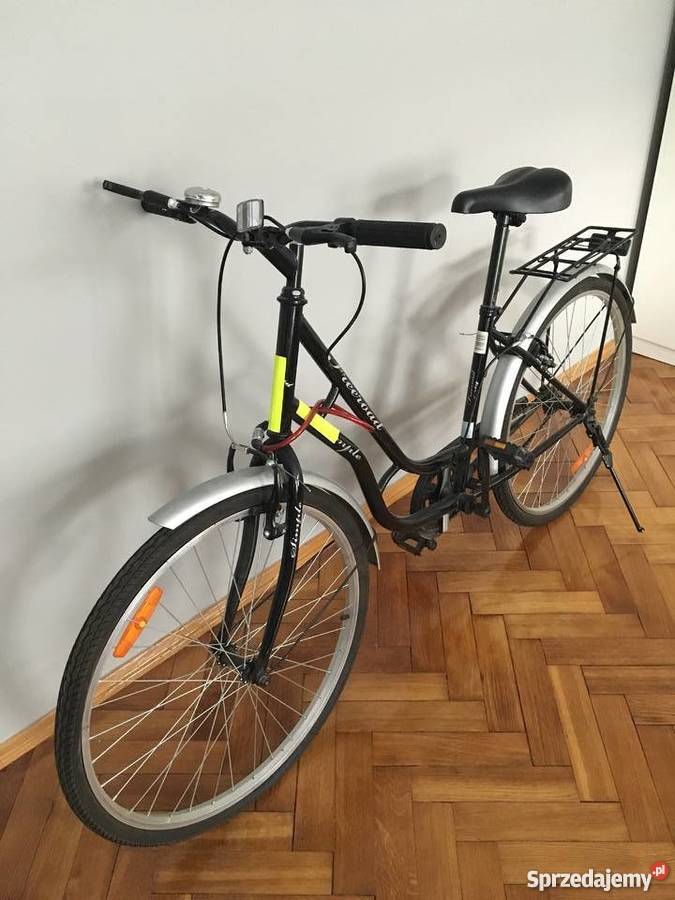 Rower miejski, damski, czarny Łódź Sprzedajemy.pl