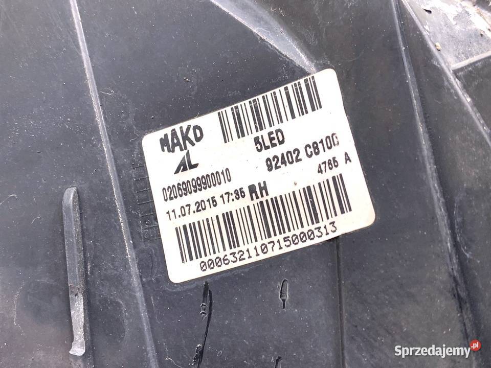 LAMPA PRAWY TYŁ HYUNDAI i20 II 92402C8100 Lampy tylne podkarpackie