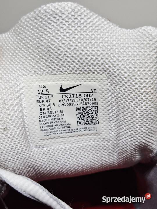 Nike Air VaporMax 4546 buty sportowe Kraków