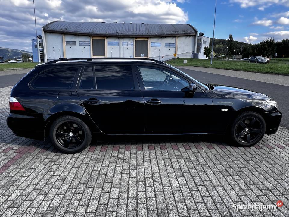 Bmw e61 520d lift android czarna Lci Bielsko-Biała sprzedam