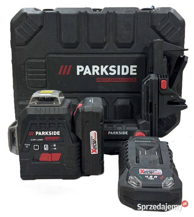 Laser Krzyżowy Parkside Performance PKLLP 3360A1 Elbląg sprzedam