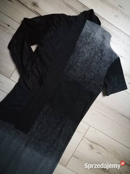 Popielaty sweter kardigan RESERVED 38 Dębica