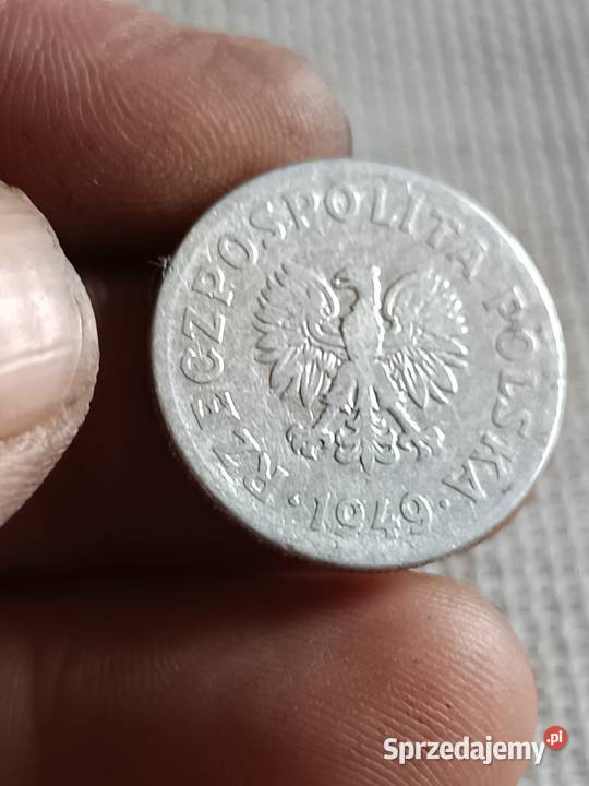 Sprzedam monete 50 gr 1949 r vbnnn Numizmatyka Chełm
