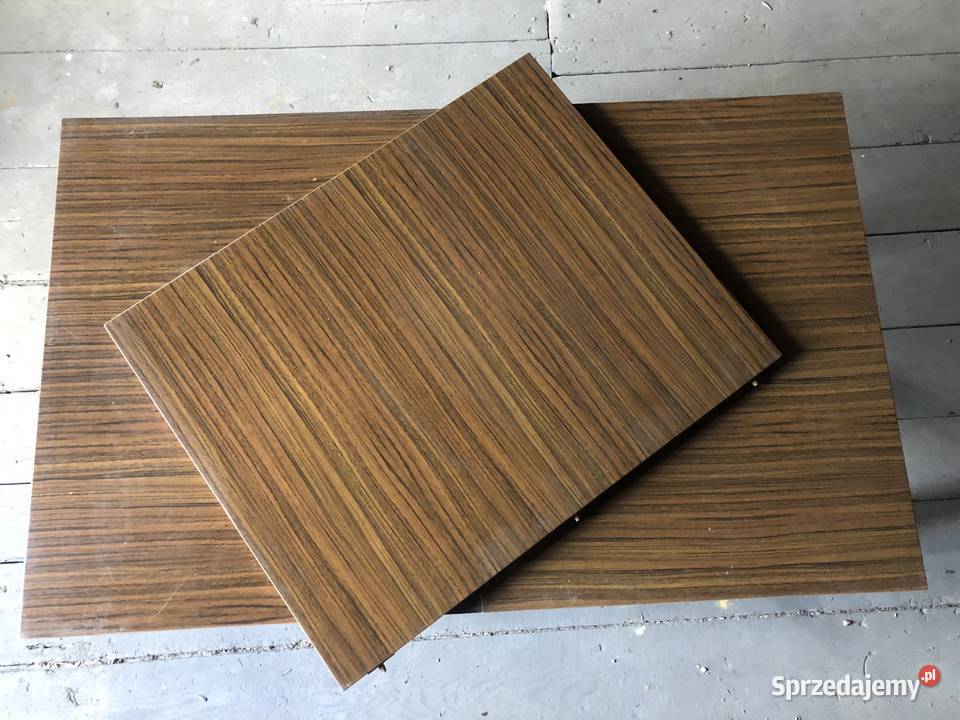 Stół ława stoli rozkładany ciemnobrązowy 75 x opolskie Byczyna