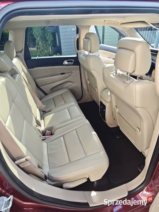 Jeep Grand Cherokee WK2 Limited Benzyna Gaz asystent pasa ruchu Łomianki Dolne
