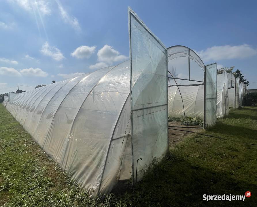 Tunel foliowy WZMACNIANY wymiary 30m x 76m x 3m