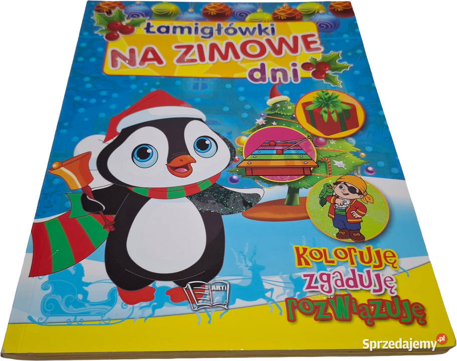 Łamigłówki na zimowe dni Arti 2018 Książeczki Czeladź