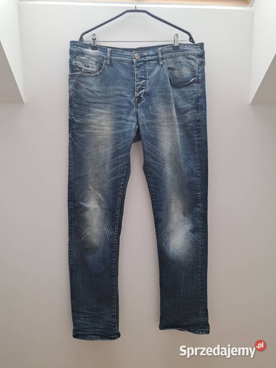 Jeansy Scotfree 3834 męskie denim z przetarciami Trąbki Wielkie