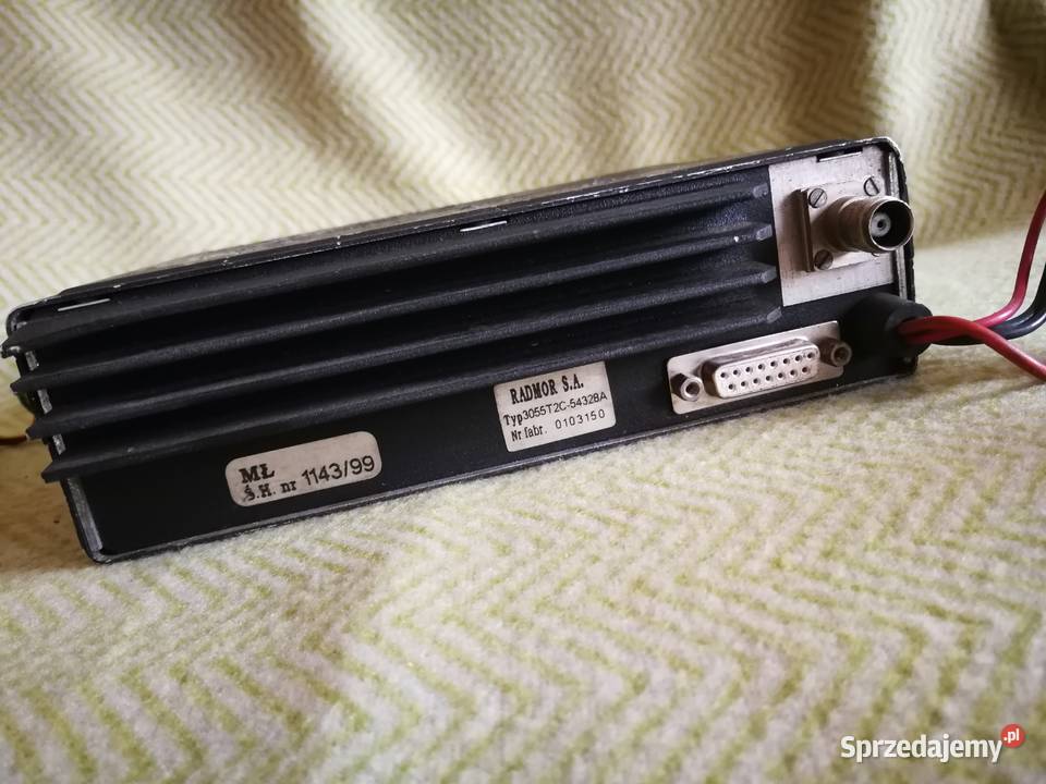 Radiotelefon RADMOR z gruszką i wbudowanym