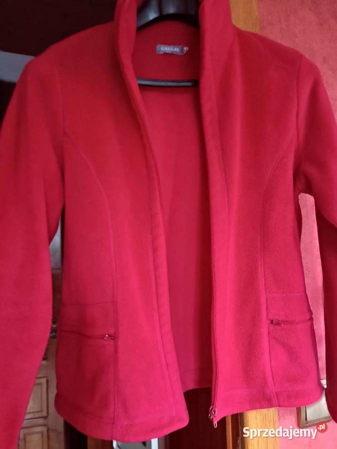 Bluza polarowa damska XL Gallay czerwony