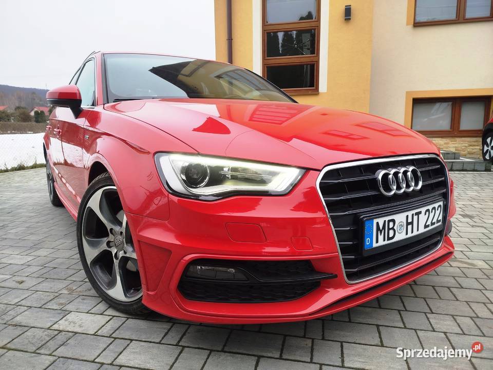 Audi A3 8V 14T BENZYNA FULL SLINE 2013R 128 Brzozów