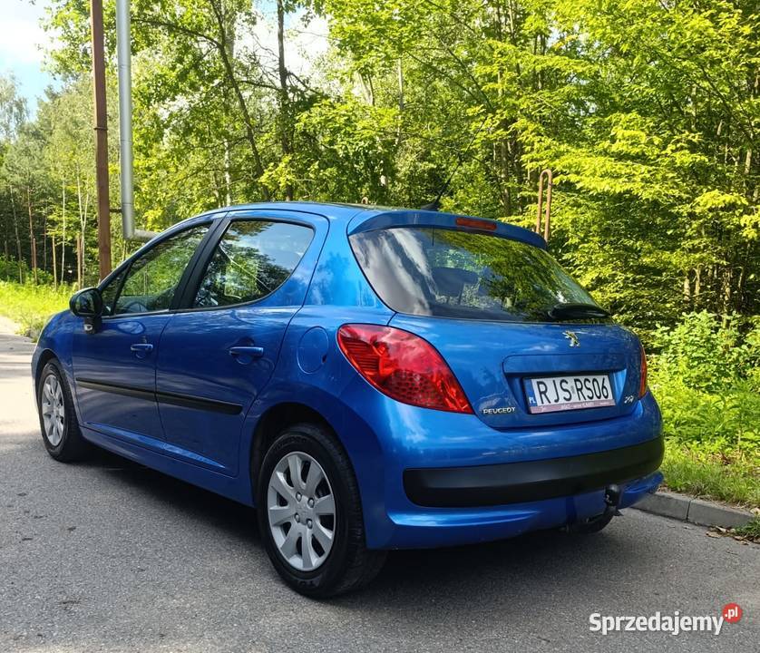 Peugeot 207 16 HDi 90 koni klimatyzacja 5 drzwi elektryczne szyby Jasło