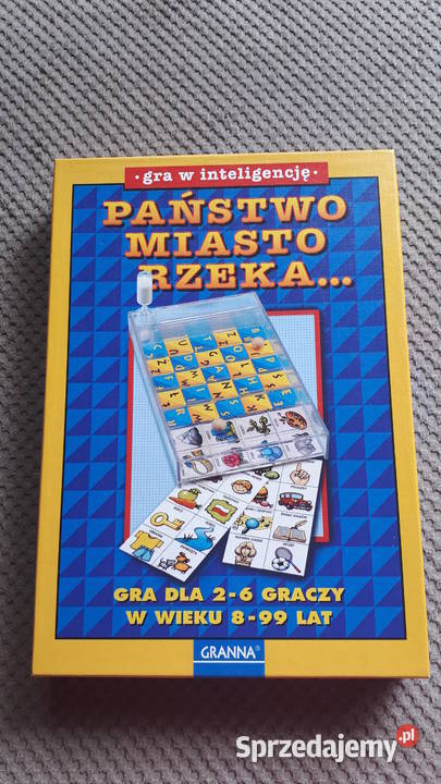 GRANNA gra w inteligencję Państwo Miasto Rzeka 8 lat+ Kraków