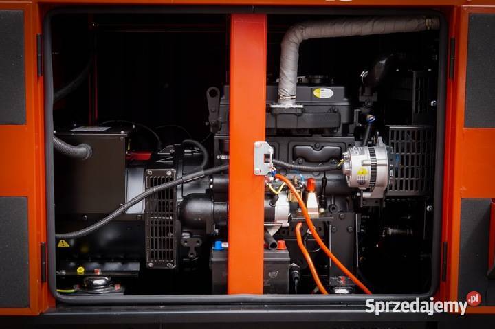 AGREGAT PRĄDOTWÓRCZY WYCISZONY 22 kVA PRZYCZEPA Ząbkowice Śląskie