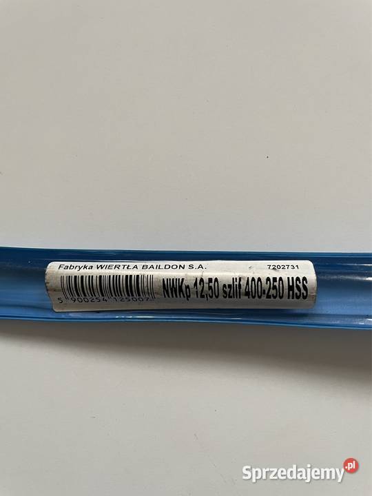 Wiertło ekstra długie Baildon NWKp fi 125 szlif łódzkie Czarnożyły