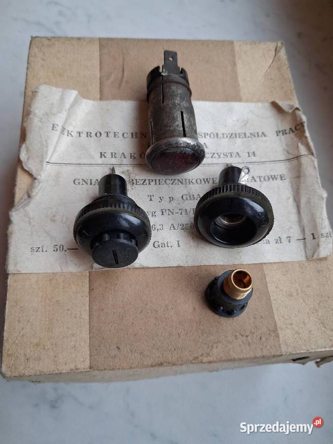 Kontrolka gniazdo bezpiecznik junak m07 m10 śląskie Poraj sprzedam