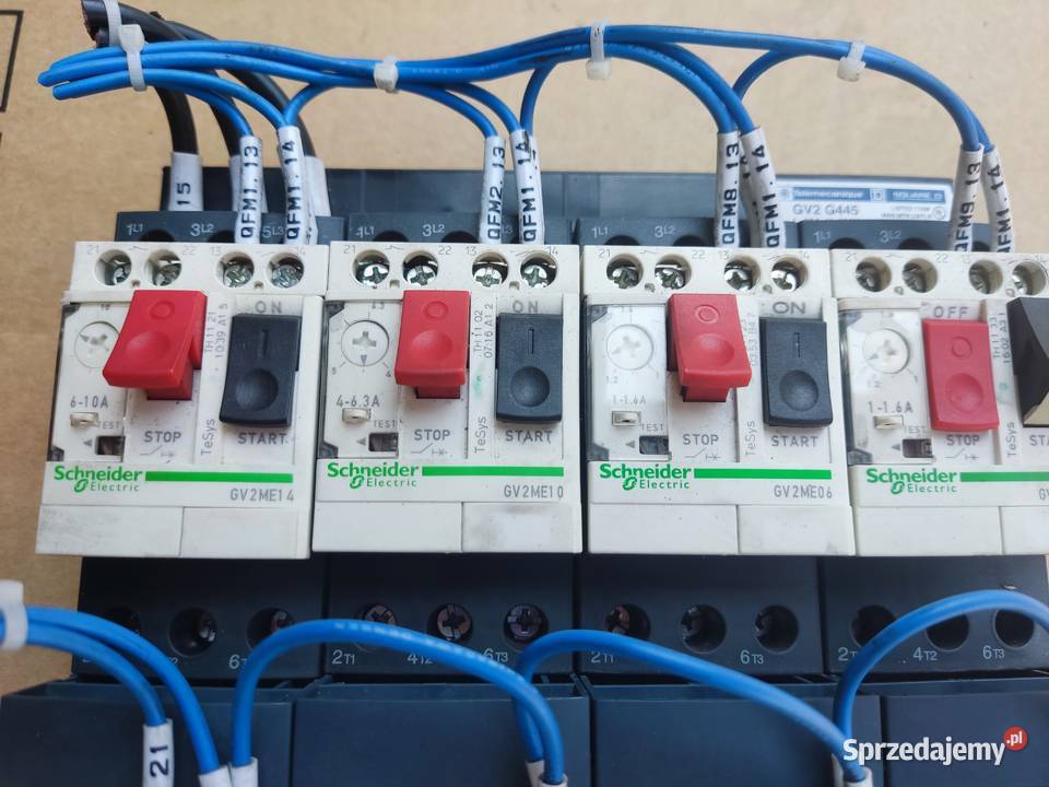 Zestaw Schneider Electric GV2ME 4x LC1D09 4x Pozostałe Kotlin