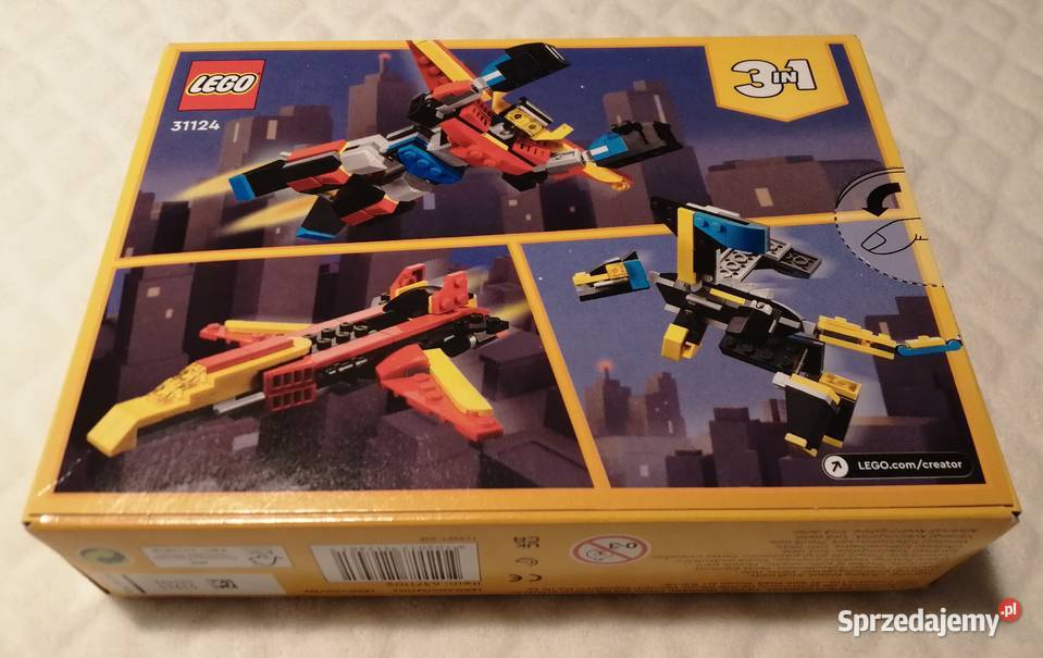 Lego Creator 31124 3w1 robot smok odrzutowiec Czeladź