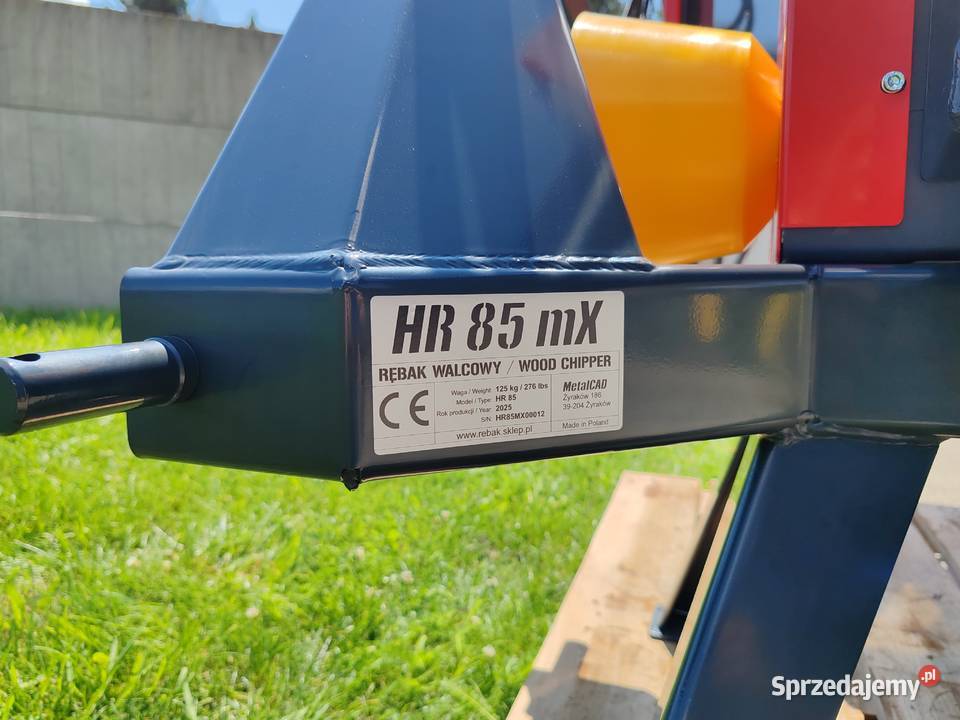 Rębak walcowy HR 85 mX 6 noży na WOM DUŻA TULEJA podkarpackie Jasło