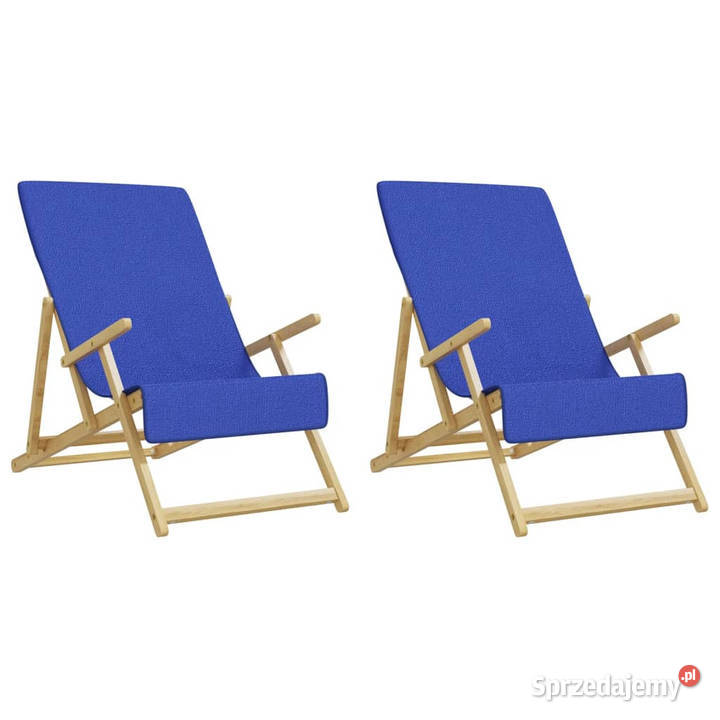 Ręczniki plażowe 2 niebieskie 60x135 400 gm Warszawa