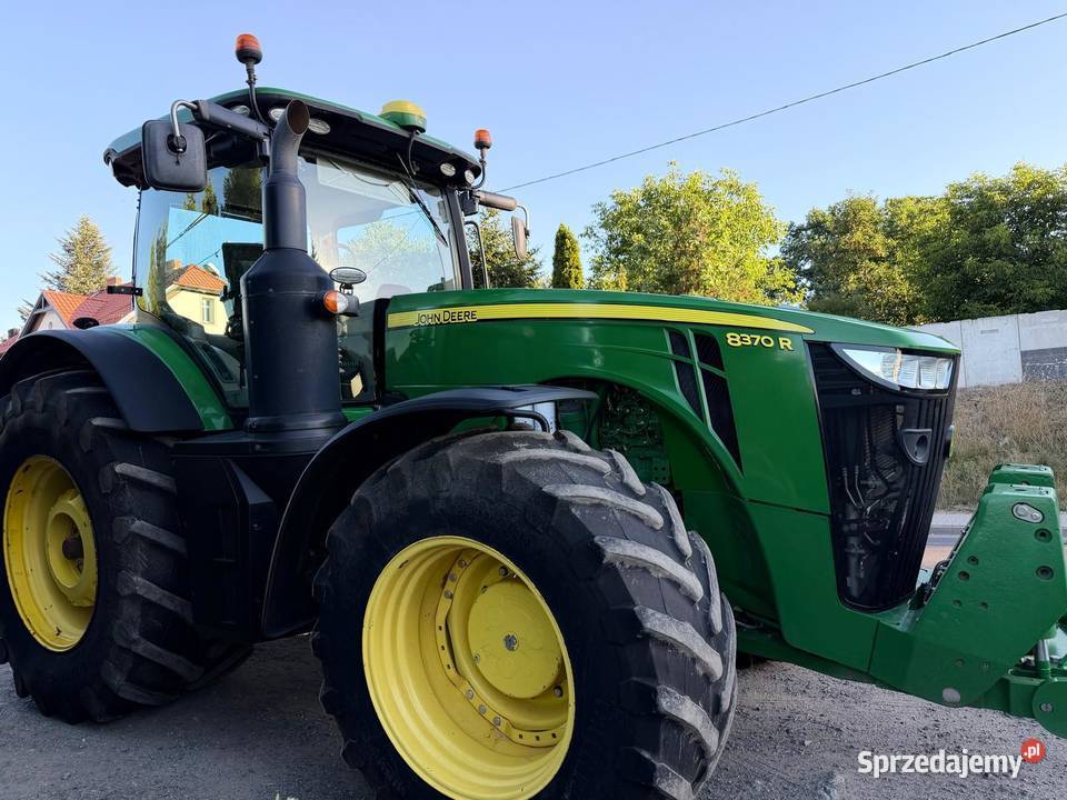 Ciągnik rolniczy John Deere 8370R skrzynia dolnośląskie