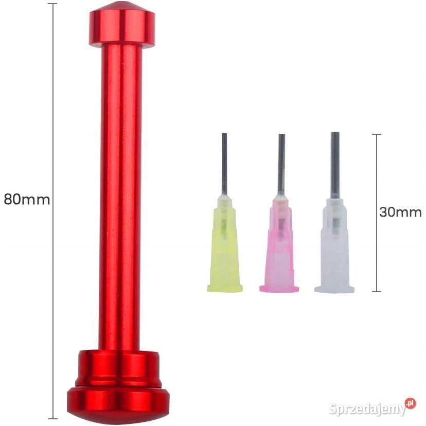 Wyciskacz do Fluxu Metalowy Tłok 14 mm 3 Igły Ludźmierz sprzedam
