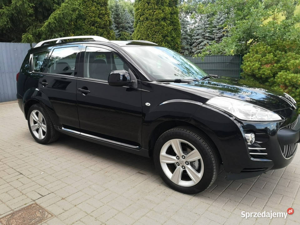 Peugeot 4007 22 HDI 156 Klimatr ALU 18 Temp wielofunkcyjna kierownica Strzegom sprzedam