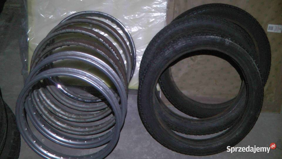 oryginalne obręcze i opony WSK używane świętokrzyskie Ostrowiec Świętokrzyski