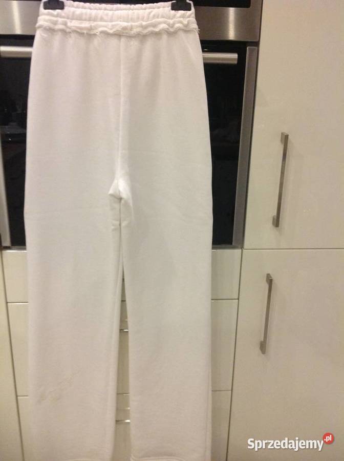 Spodnie Dresowe Damskie OLA VOGA S Białe j NOWE sprzedam