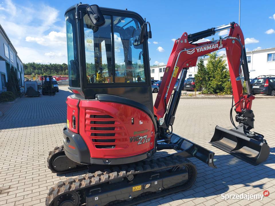minikoparka Yanmar ViO 276 LW 26 tonySzczecin 1h Zielona Góra
