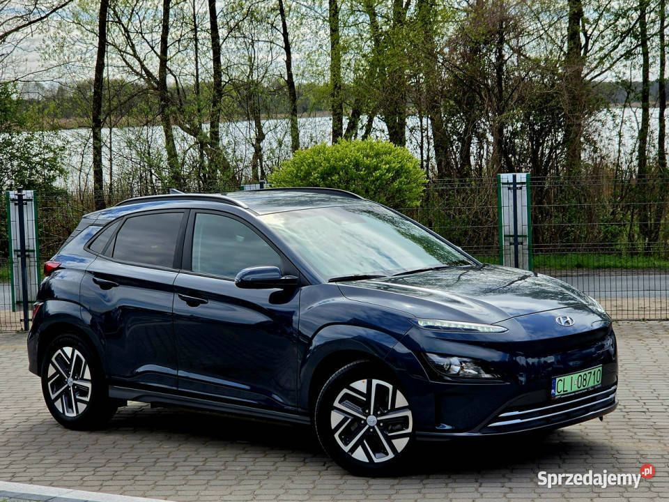 Hyundai Kona Electric 39kWh Premium Iwłaściciel ASR (kontrola trakcji) Kona Skępe